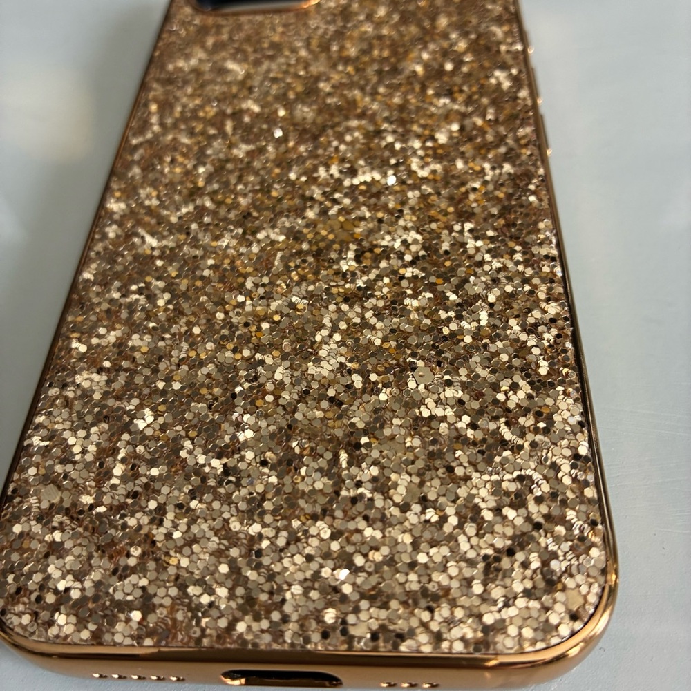 Gold Glitter Phone Case - Unbranded For iPhone 17e - Picture 6 of 6